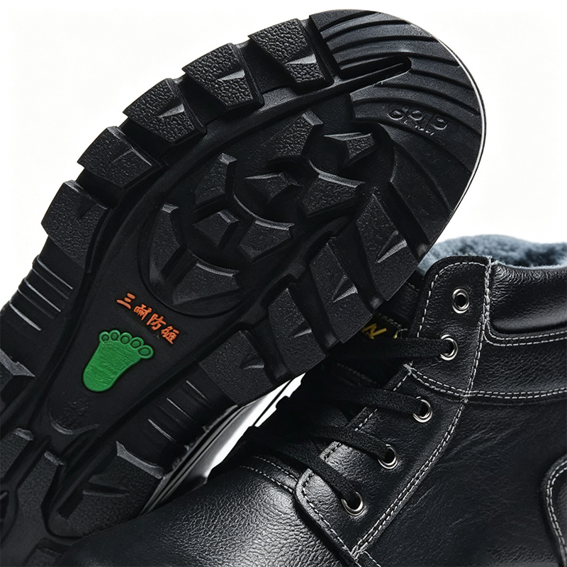 Scarpe antinfortunistiche calde foderate in pile
