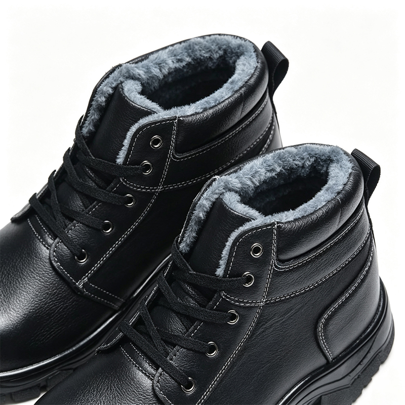 Scarpe antinfortunistiche calde foderate in pile