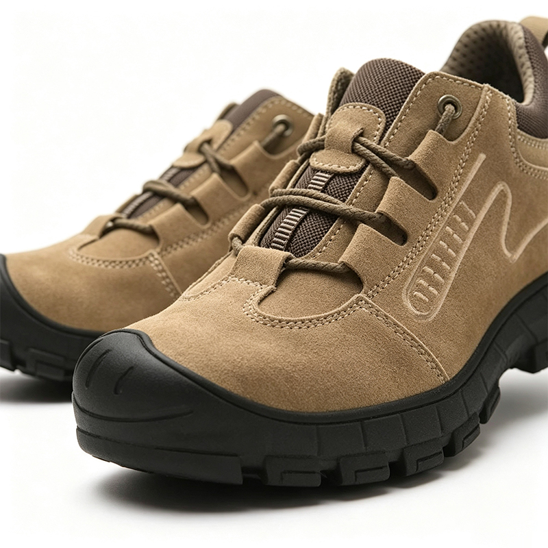 Scarpe antinfortunistiche in pelle scamosciata di gomma antiperforazione Kevlar