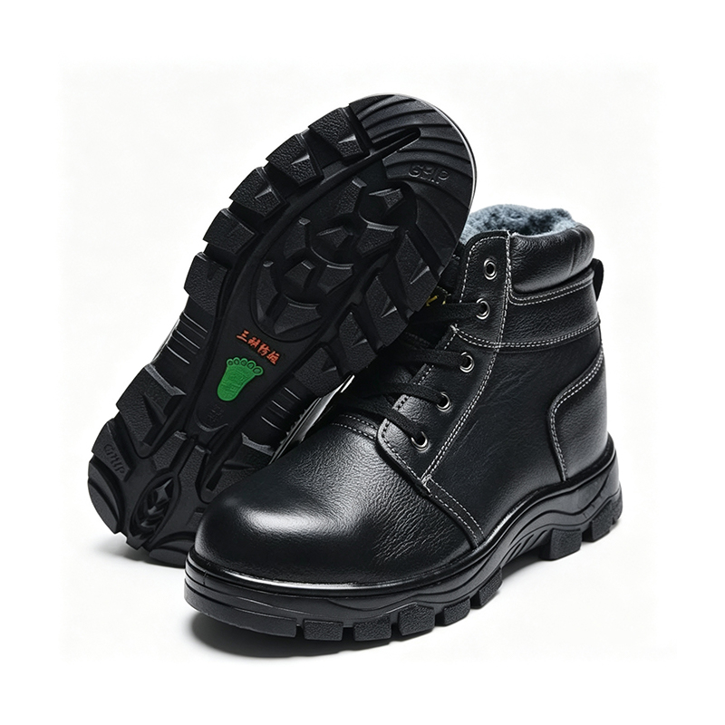 Scarpe antinfortunistiche calde foderate in pile