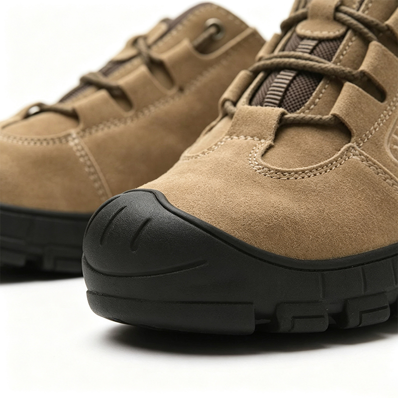 Scarpe antinfortunistiche in pelle scamosciata di gomma antiperforazione Kevlar