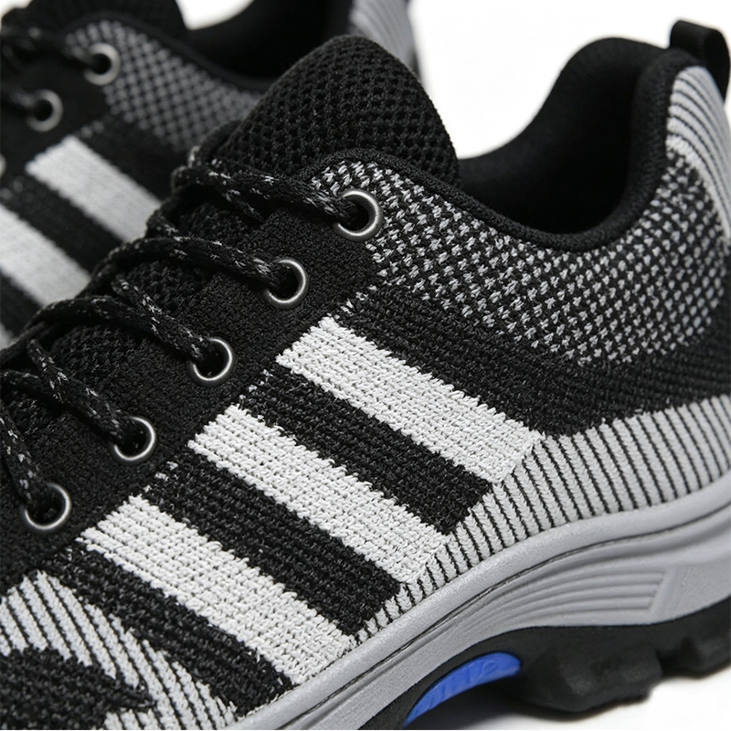 Scarpe antinfortunistiche traspiranti con punta in acciaio non tessuto