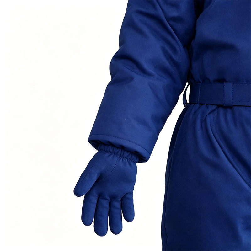 Kit tuta protettiva criogenica per azoto liquido