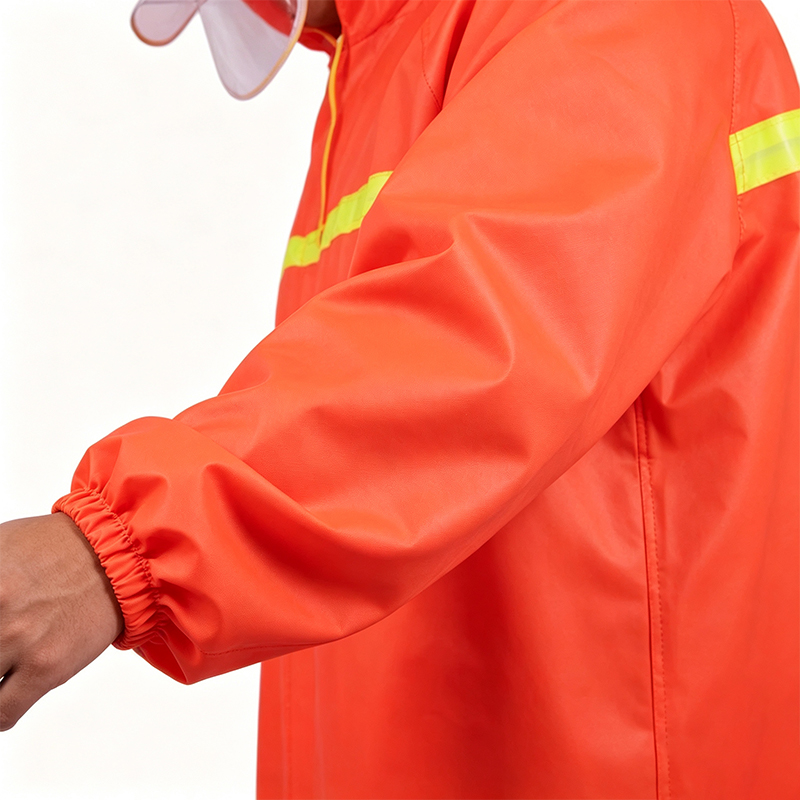 Impermeabile stile cappotto lungo saldato senza cuciture