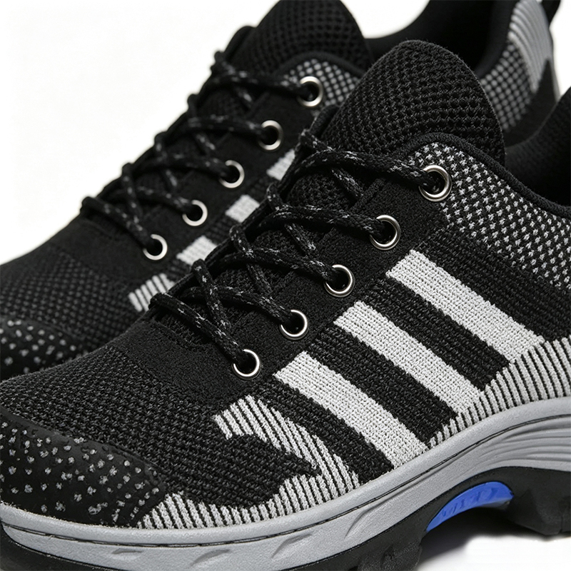 Scarpe antinfortunistiche traspiranti con punta in acciaio non tessuto