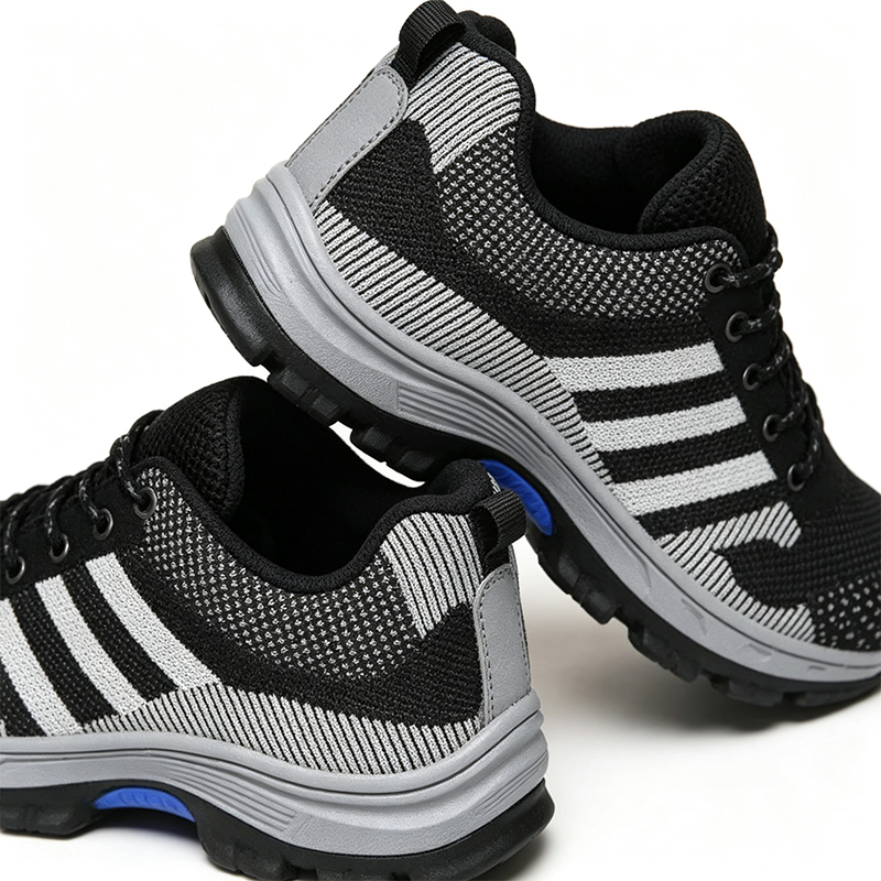 Scarpe antinfortunistiche traspiranti con punta in acciaio non tessuto
